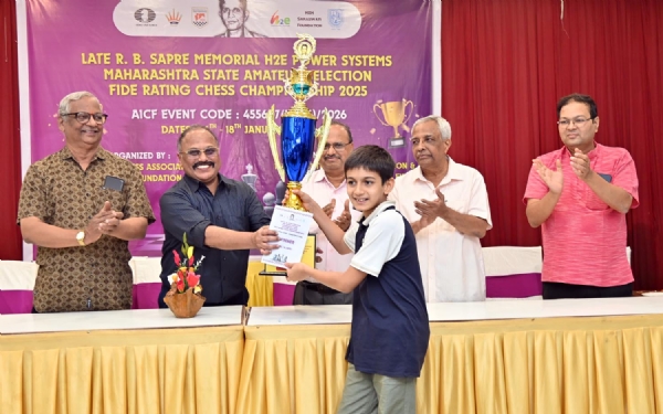 छोटा विजेता निर्वाण शहा याचा सन्मान