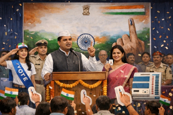 २५ जानेवारी: रायगडमध्ये मतदार दिन उत्सव