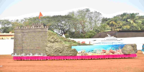 प्रजासत्ताक दिन संचलनात ‘कोकण पर्यटन’ चित्ररथाने वेधले लक्ष