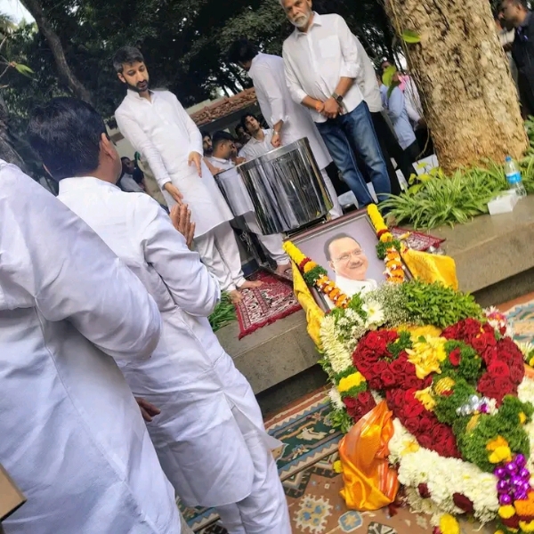 My heart was deeply saddened as I bid my final farewell to my grandfather.