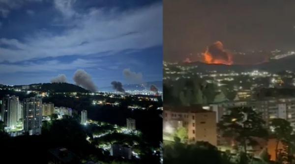 अमेरिकेचा व्हेनेझुएलावर हल्ला