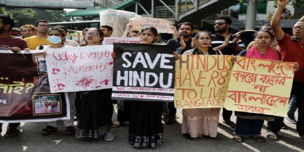 बांगलादेशात हिंदू महिलेवर अत्याचार