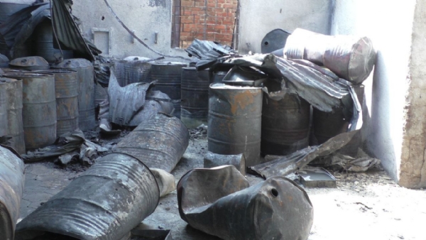 अमरावती एमआयडीसीमध्ये केमिकल फॅक्टरीला भीषण आग...महिला कर्मचाऱ्यांचा जळून मृत्यू