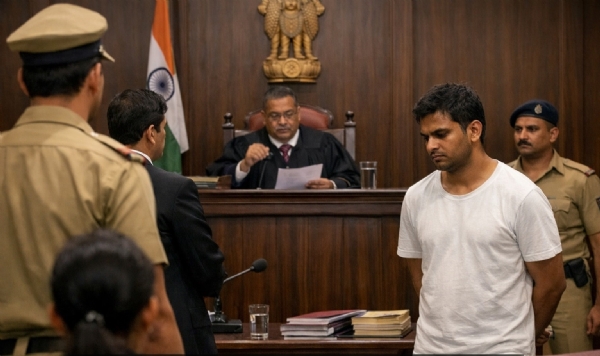 गळा आवळून हत्या प्रकरणी आरोपी दोषी; ८ वर्षांची शिक्षा