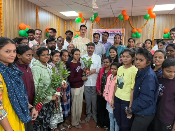 आ.  प्रतापदादा अडसड यांच्या वाढदिवसाला वचनपूर्ती   एक कोटीची ई -लायब्ररी विद्यार्थ्यांच्या सेवेत दाखल