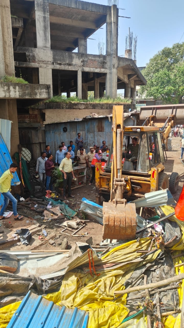 त्र्यंबकेश्वरला कुंभमेळ्यासाठी अतिकमण