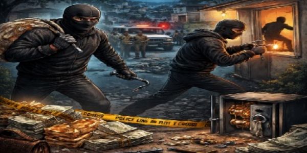 रायगड जिल्ह्यात दरोडा व घरफोडीच्या घटनांत वाढ; नागरिकांमध्ये भीतीचे वातावरण