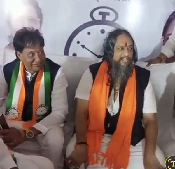 भाजप विरोधात डॉ.शक्ती महाराज उतरले प्रचारातकरत आहे राष्ट्रवादी काँग्रेस पक्ष अजित पवार गट