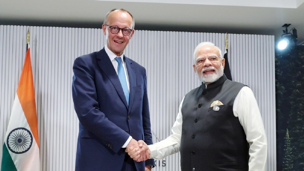 PM Modi German Chancellor Merz PM Modi German Chancellor Merz