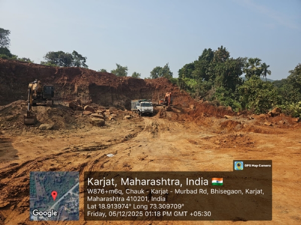 १५० कोटींच्या धरणावर घाला; कर्जत परिसरात माती तस्करीचा उच्छाद