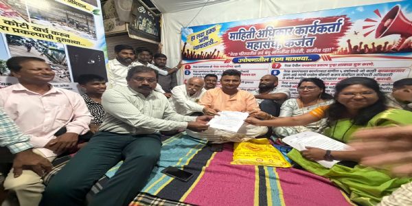 नेरळ : लेखी आश्वासनानंतर गोरख शेप यांचे उपोषण तात्पुरते स्थगित