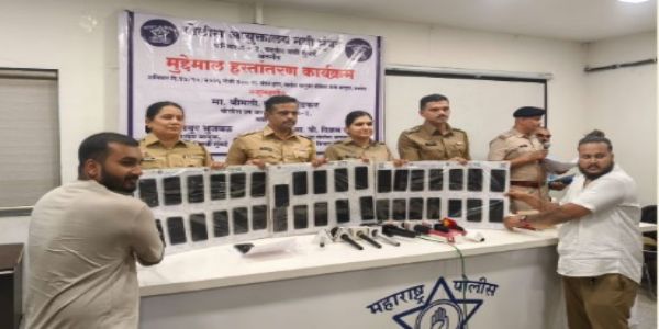 पनवेलमधील सात पोलीस ठाण्यांची दमदार कामगिरी; ४८ गुन्हे उघड, १.२२ कोटींचा मुद्देमाल परत