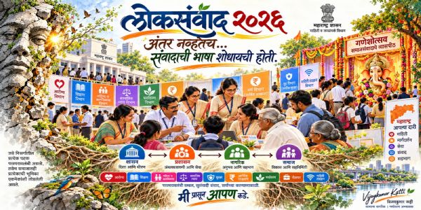 गणेशोत्सव अन् लोकसंवाद : नागरिक, शासन आणि प्रशासनाचा सुवर्णसंगम
