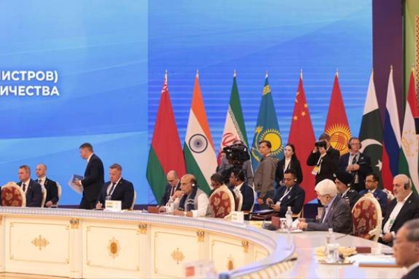 SCO Council Rajnath Singh joint action ecosystem of terrorism