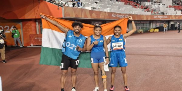आशियाई पॅरा गेम्स: भारताच्या सिमरन शर्माचा सुवर्णपदकासह नवा गेम्स विक्रम
