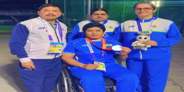 एशियन पॅरा गेम्स् स्पर्धेत भाग्यश्री जाधव यांनी रौप्य पदकावर कोरले भारताचे नाव