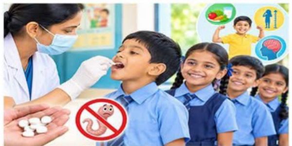 बीड जिल्ह्यात 27 ऑक्टोबर रोजी राष्ट्रीय जंतनाशक मोहीम