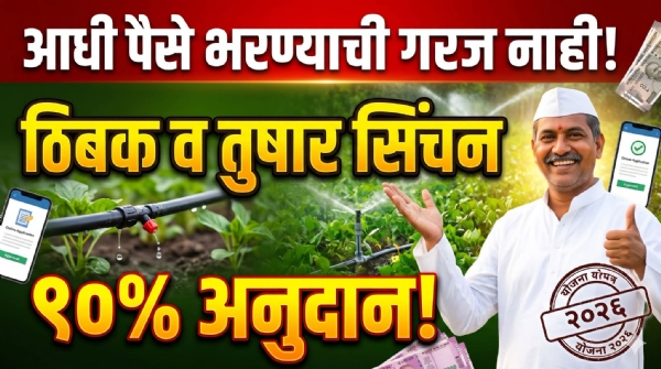 तुषार ठिबक सिंचन