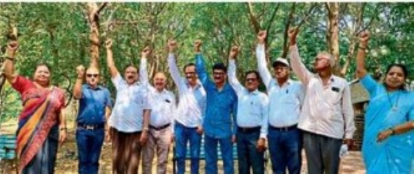 शकुंतला रेल्वेच्या लढ्याला दीपोत्सवाची जोड