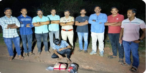 रत्नागिरी शहरात गांजा विक्री करणाऱ्याला अटक