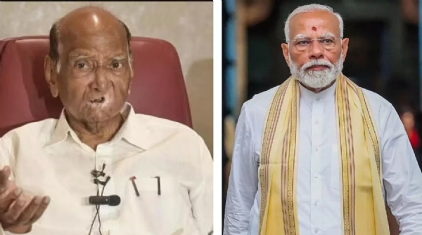 शरद पवार पंतप्रधान मोदी शरद पवार पंतप्रधान मोदी
