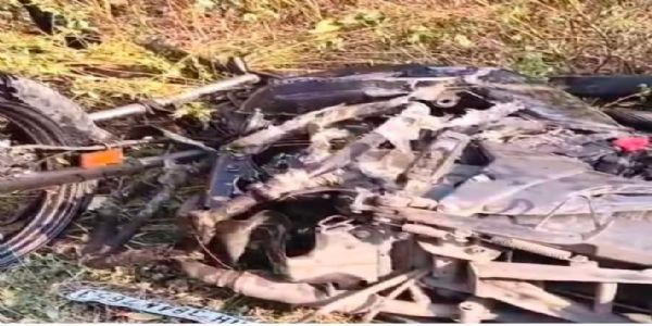 बीडमध्ये पोलीस वाहनाच्या धडकेत दुचाकीस्वाराचा मृत्यू