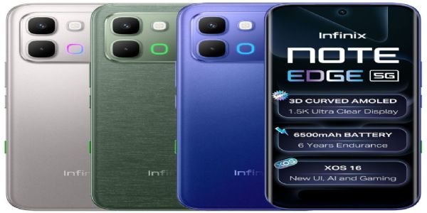 इन्फिनिक्स नोट एज 5G भारतात लॉन्च