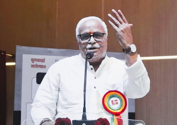 सुरेश उपाख्य भय्याजी जोशी भोपाळच्या कार्यक्रमात बोलताना