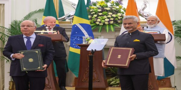 भारत-ब्राझील यांच्यात पोलाद पुरवठा साखळी मजबूत आणि सुरक्षित करण्यासाठी सामंजस्य करार
