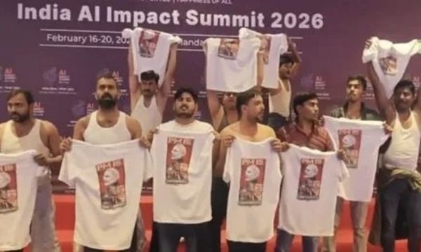 एआय इम्पॅक्ट समिटमधील आंदोलनप्रकरणी युवा काँग्रेसचे अध्यक्ष उदय भानू चिब यांना अटक