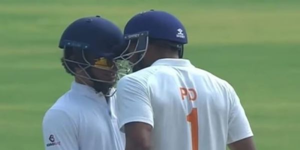 रणजी ट्रॉफीच्या अंतिम सामन्यात क्रिटेपटूंमध्ये जोरदार वाद