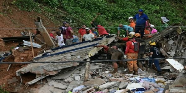 ब्राझीलमध्ये मुसळधार पावसामुळे भीषण पुर ; आतापर्यंत ४६ जणांचा मृत्यू, अनेक बेपत्ता