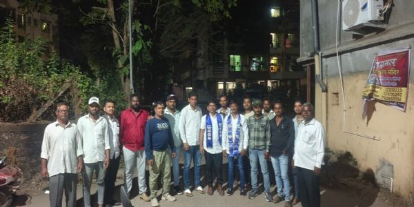 रायगड - अपक्ष उमेदवार अ‍ॅड. सुमित साबळे यांचे ऑटो रिक्षा चिन्हावर मतदानाचे आवाहन