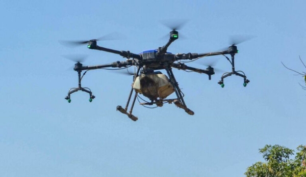 Pak drone entered Indian borde