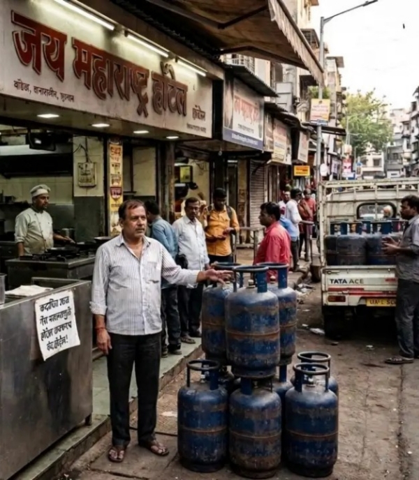 hotels closed due gas shortage Mumbai