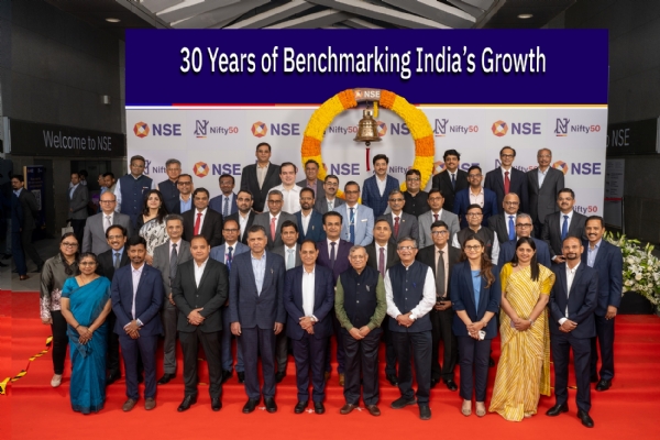 NSE celebrated 30 year journey Nifty 50