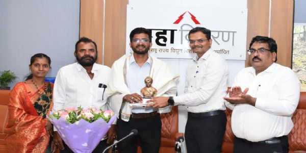 युपीएसीच्या यशात महावितरणचाही वाटा - रोहित मालवेकर