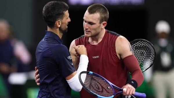 नोवाक जोकोविच  आणि जॅक ड्रेपर