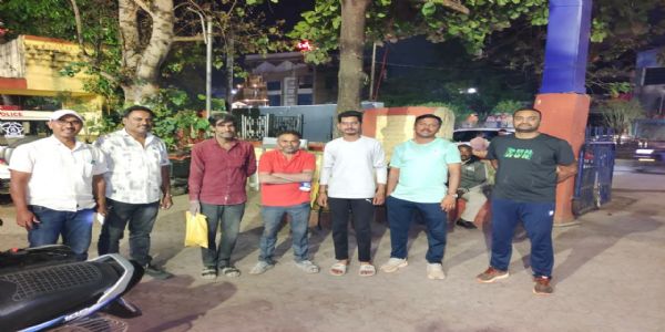 लातूर - सार्वजनिक ठिकाणी मद्यपान करणाऱ्या आणखी ४६ इसमांविरुद्ध कारवाई