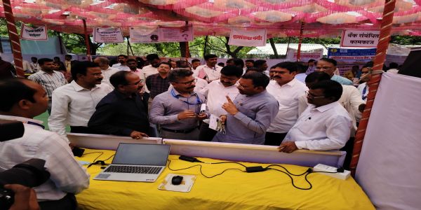 पालघर - खोडाळा येथे ‘छत्रपती शिवाजी महाराज महाराजस्व समाधान शिबीर’ उत्साहात संपन्न