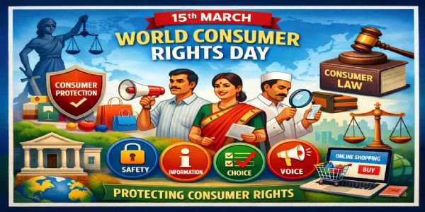 १५ मार्च – जागतिक ग्राहक दिन ; ग्राहकांना अधिकार देणारा दिवस