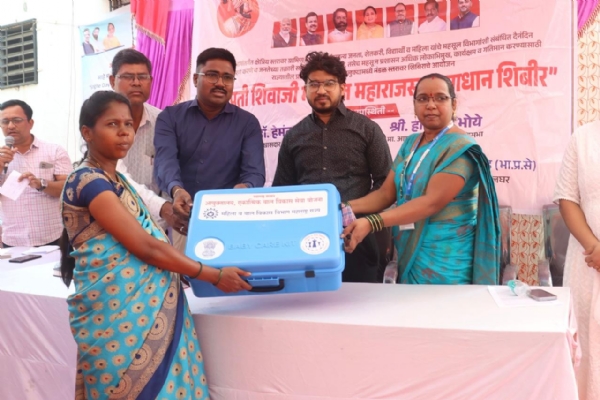 देहर्जे (विक्रमगड) आणि विरार येथे छत्रपती शिवाजी महाराज महाराजस्व समाधान  शिबिरास नागरिकांचा उत्स्फूर्त प्रतिसाद