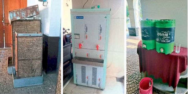 अमरावती जिल्हाधिकारी कार्यालयात पाणीटंचाई, अभ्यागतांना घ्यावा लागतोय पाण्याचा शोध