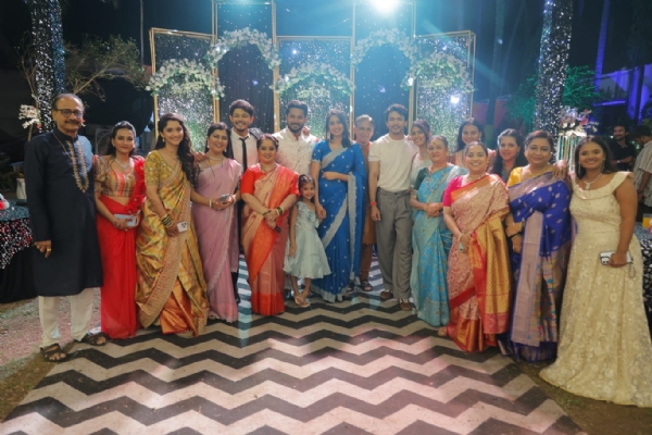 तारिणी-केदारच्या संगीत सोहळ्यात ललित प्रभाकर यांचा धमाकेदार परफॉर्मन्स