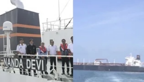 ४६,५०० मेट्रिक टनहुन अधिक एलपीजी घेऊन ‘नंदा देवी’ जहाज भारतात दाखल