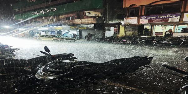 लातूर जिल्ह्यातील कांही भागात अवकाळी पाऊस