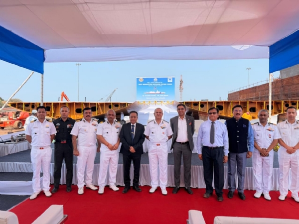 Two New-Generation Offshore Patrol Vessels for the Indian Coast Guard
