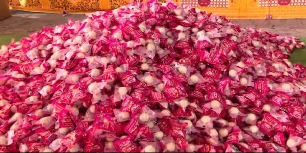 अकोल्यातील लाडू प्रसादाचे अयोध्येत वाटप होणार