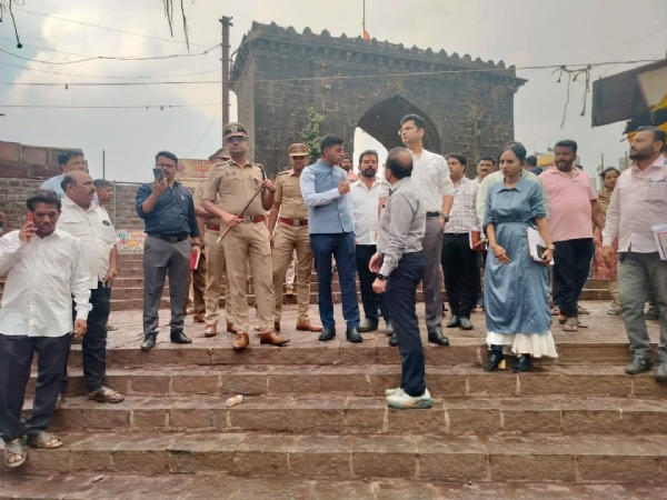 जोतिबा यात्रेबाबत जिल्हाधिकारी पाहणी