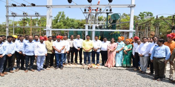महावितरणच्या  124 कोटींच्या विविध कामांचे पालकमंत्री आबिटकर यांच्या हस्ते लोकार्पण